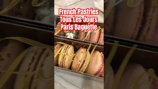 French Pastries Macaron shorts shortvideo trending sweets viral bread cookies parisbaguette [upl. by Hplodur]