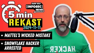 REKAST  Talkin Bout infosec News 20241111 infosecnews cybersecurity podcast podcastclips [upl. by Kalie]