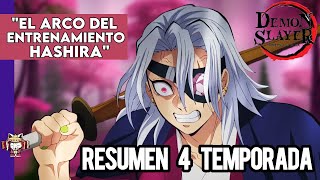 🌸Kimetsu No Yaiba El arco del entrenamiento Hashira  TEMPORADA 4  Resumen COMPLETO [upl. by Fleischer]