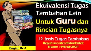 12 Jenis Ekuivalensi Tugas Tambahan Lain Untuk Guru Berdasarkan Aturan Terbaru kangedibae [upl. by Pessa]