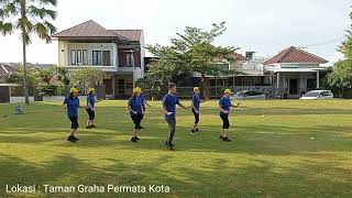 RONDA RONDA SAYANG  Line Dance  Demo by Social Dance Group [upl. by Neiv]