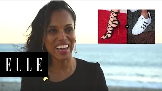 Kerry Washington Rapid Fire Questions  ELLE [upl. by Yniar600]