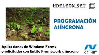 Aplicaciones de Windows Forms y solicitudes con Entity Framework asíncrono [upl. by Jr]