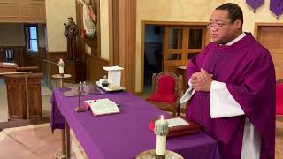 Lenten Weekday Mass for 18 March 2020  St Roch Catholic Church [upl. by Ostap]