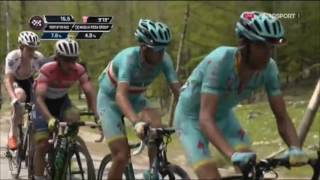 Giro dItalia 2016  Tappa 20  Nibali Rosa  Magrini Salvo Aiello Show [upl. by Birgitta]