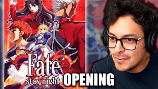 OPENING FATE STAY NIGHT  Tainaka Sachi  Disillusion Reacción [upl. by Anaili]