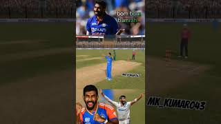 Jasprit bumrah wicket bowled cricket jaspritbumrah rohitsharma wicket shortsfeed viralvideo [upl. by Danette552]