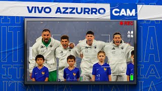 FranciaItalia 13 il match visto dalla Vivo Azzurro Cam [upl. by Dovev]