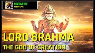 Lord Brahma  The God of Creation HinduVerse [upl. by Letreece742]