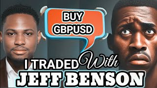 Breaking Trading GBPUSD with Jeffery Benson ⚠️ Almost Blown My Account [upl. by Nonnah]