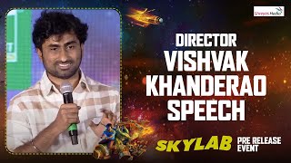 Director Vishvak Khanderao Superb Speech  SKYLAB Pre Release Event  Shreyas Media [upl. by Folsom803]