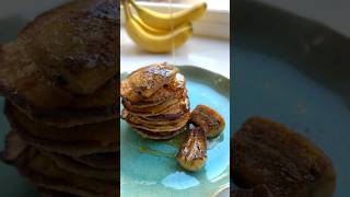 Only 3 ingredients pancake recipe banana pancake pancakerecipe breadrecipe [upl. by Brenden]