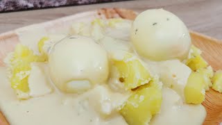 Senfeier  Senfsoße selber machen  einfaches Rezept von Oma 🥚🍳 [upl. by Siramed]