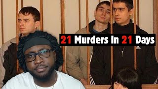 WE LIVE  REACTING TO TRUE CRIME The Case of Dnepropetrovsk Maniacs they are SICK [upl. by Ehrman41]