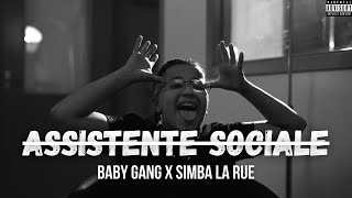 ASSISTENTE SOCIALE  Baby Gang Ft Simba La Ru Afa Bang  TESTOlyrics   babygangsimbalarue [upl. by Mimi425]