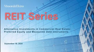 Alternative Investments in Commercial Real Estate Preferred Equity and Mezzanine Debt Instruments [upl. by Brodsky948]