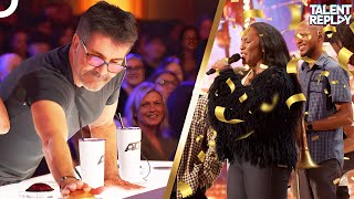 GOLDEN BUZZER for Liv Warfield’s Incredible Performance  Americas Got Talent [upl. by Ettenyl]