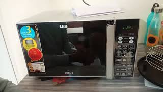 IFB microwave oven model 23SC3 demo part 3 [upl. by Tillio15]