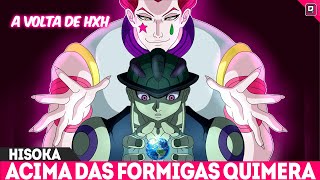 FINALMENTE REVELADO O MOTIVO DE HISOKA NÃO LUTAR CONTRA MERUEM E AS FORMIGAS  HUNSTE HUNTER 405 [upl. by Leuqcar]