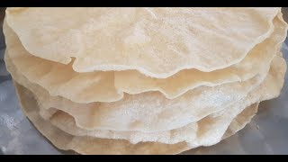 HOW TO MAKE RESTAURANT STYLE POPADOMS Steven Heap [upl. by Gamaliel]