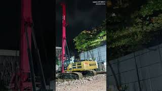 Piling Rig Machine Sany Sunward Lover💖instagram viral video editing edits photography youtube [upl. by Yelroc591]