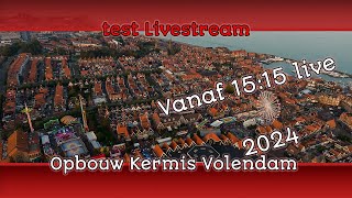 Kermis Volendam opbouw dinsdag 3 september 2024 [upl. by Lesh]