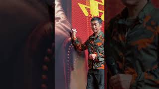 Tony Leung in Singapore to promote movie The Goldfinger [upl. by Allenotna]