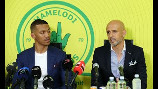 Mamelodi Sundowns chairman Thlopie Motsepe welcomes Miguel Cardoso as their new coach [upl. by Susanne]