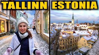 Is TALLINN ESTONIA the most BEAUTIFUL Baltic Capital Travel Vlog Guide [upl. by Maud]