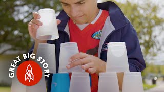 The Fastest Cup Stacker in Texas [upl. by Kutzenco112]