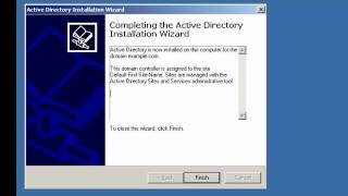 Create an Additional Domain Controller in Windows Server 2003 [upl. by Ened]