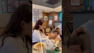 MAMAGOTO cafe and restro❤️ LUNCH WITH FAMILY🌸 shilpabishtvlogs minivlog shortvideo shortvlogs [upl. by Pettit]