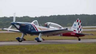 Steve Oliver Super Chipmunk  Cecil Field AirShow 2009 [upl. by Bealle]