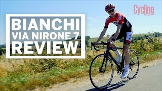 Bianchi Via Nirone 7  Review  Cycling Weekly [upl. by Devonne414]