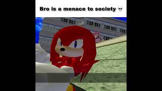 Knuckles is unhinged sonic memes [upl. by Aniela]