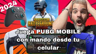 Cómo conectar mando ps4 ps5Xbox  al celular para jugar PUBG mobile [upl. by Sibie]