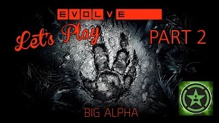 Lets Play  Evolve Big Alpha Part 2 [upl. by Leahcimaj]