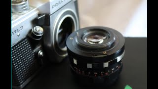 Pentacon 50mm f18 Aperature fix [upl. by Eugenides748]