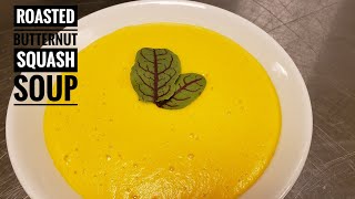 roasted butternut squash soup how to make delicious [upl. by Ahseina616]