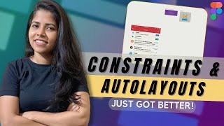 How to use constraints amp autolayouts in figma [upl. by Labors350]