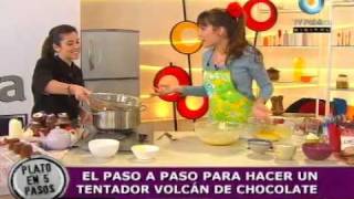 Grandioso volcán de chocolate en 5 pasos Parte 1 [upl. by Rammus]