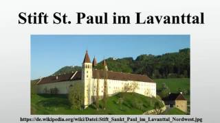 Stift St Paul im Lavanttal [upl. by Drofyar]