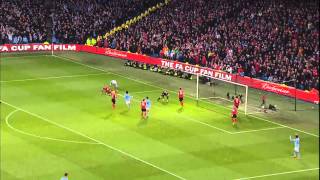 Kolarov goal Manchester City vs Barnsley FA Cup Sixth Round  FATV [upl. by Prem]