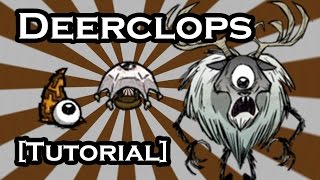 DONT STARVE GUIDE  DEERCLOPS  GIANT  BOSS TUTORIAL [upl. by Melva663]