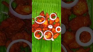 Chicken 65 pakoda chicken65 foodcravings trendingshorts chickenfry [upl. by Ellinad]