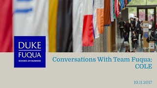 Conversations With Team Fuqua COLE [upl. by Lanctot357]