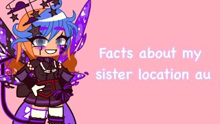 Facts about my sister location au  Fnaf sl  ballorby  Goldenglitch [upl. by Roche]