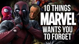 10 Things MARVEL Wants You To FORGET About [upl. by Frechette863]