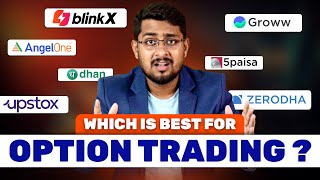 ✅ comparison of Apps and Brokers for Options Trading in India [upl. by Ihtac]