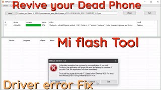 How To Use Mi flash tool and miui Rom Any Redmi device Mi Flash Tool driver Can Not Install Fix [upl. by Madonia]